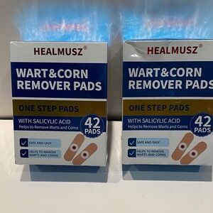 NIP 2 Boxes Wart & Corn Remover Pads
